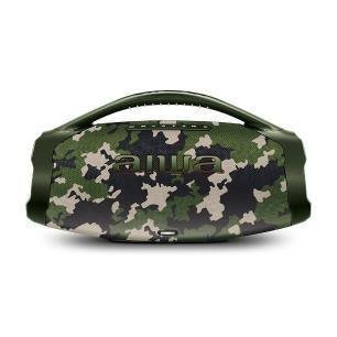 Caixa de Som Bluetooth AIWA Boombox BBS-01GR 200W Camuflado Verde Bivolt