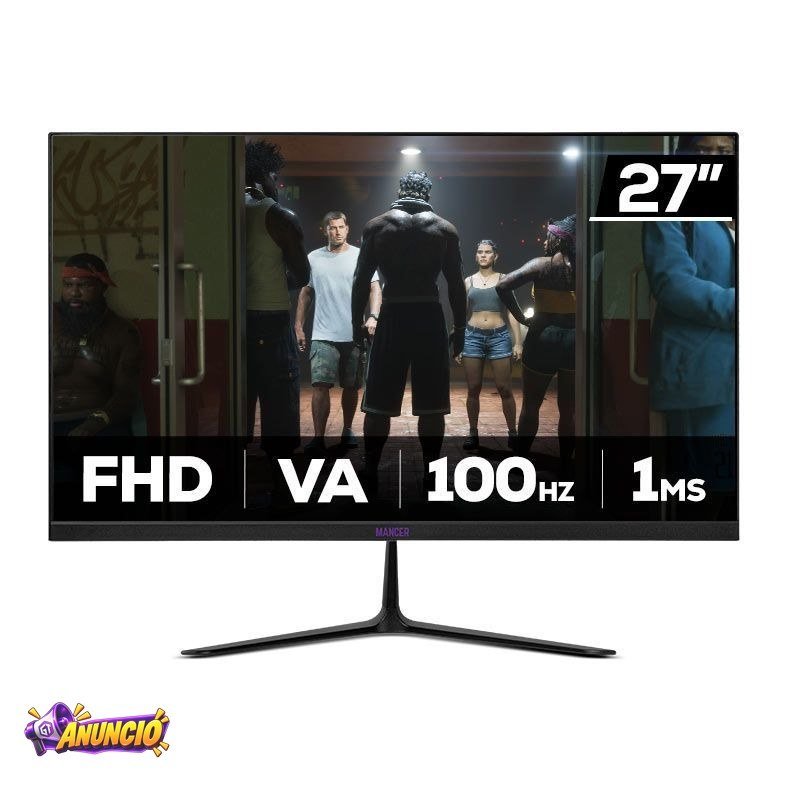 Monitor Gamer Mancer Horizon Z2, 27 Pol, VA, FHD, 100Hz, 1ms, HDMI/VGA, MCR-HZN27-BL2