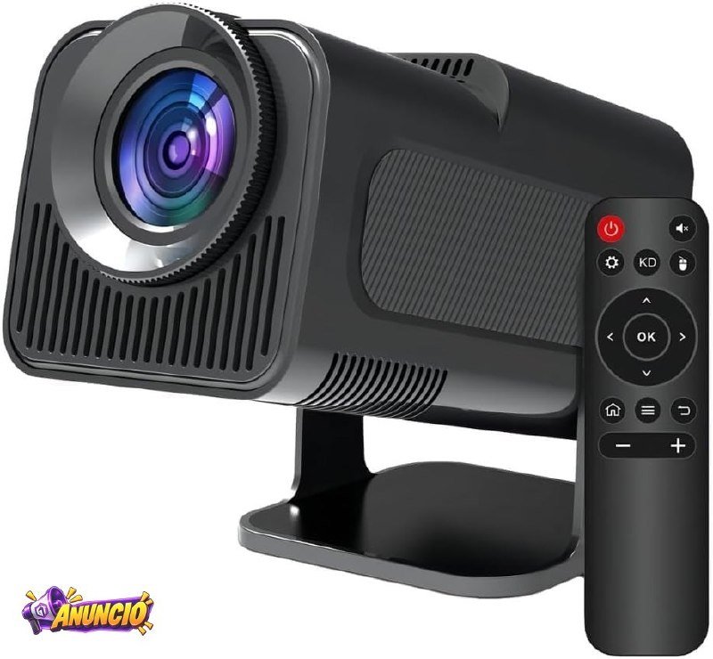 Projetor Portátil Mini 5g Wifi 6 Bluetooth 5.0 Android 11 Projetor 4K 1080 Full HD Suporte 12000 Lumens Para Celular LED Auto Correção Horizontal 180° Linha Premium