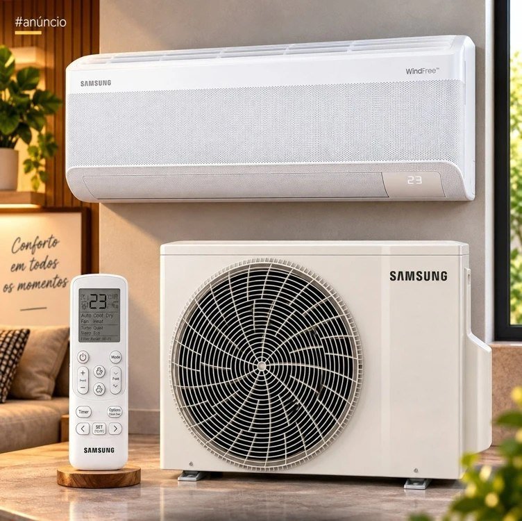 Ar-condicionado Samsung Inverter Windfree Ai Pro 12.000 Btus Frio
