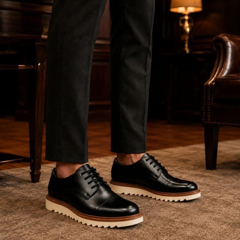 Sapato Social Masculino Gugi Oxford Confortável