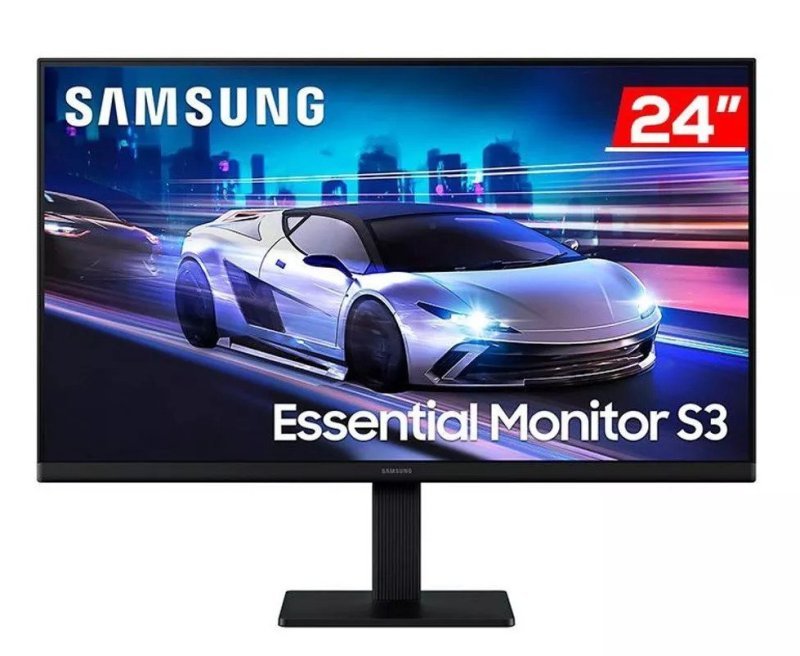 Monitor Samsung 24 Essential S3 FHD IPS 120HZ 5MS, 2 HDMI