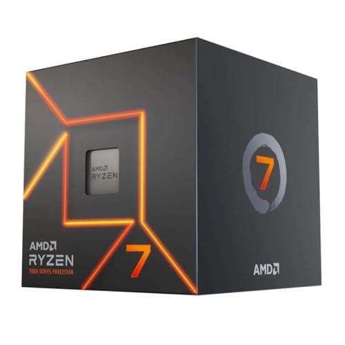 Processador AMD Ryzen 7 7700 Box(AM5/8Cores/16Threads/5.3GHz/40 MB Cache/Radeon Graphics/Cooler Wraith) C/Video