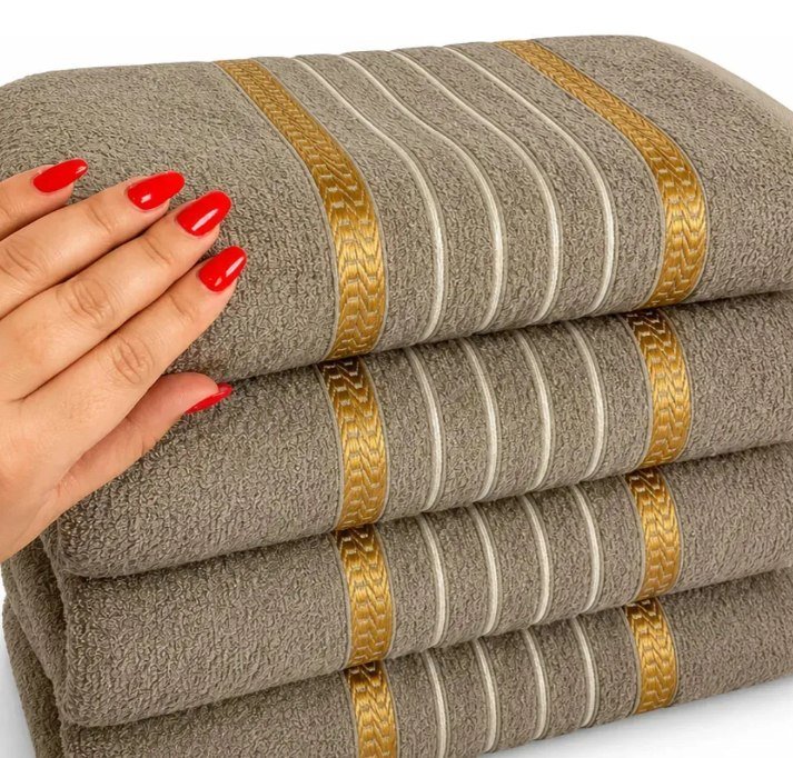 Kit 3 Toalhas De Banho Grande 100% Algodão 68x135 - Promoção + Frete Grátis