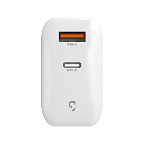 Geonav Carregador Universal SuperPower GaN Duo, 48W, 1 X USB-A e 1 X USB-C