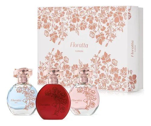 O Boticário Floratta Flowers Kit Presente 3 Itens