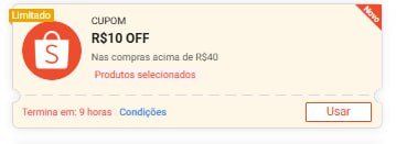 CUPOM SHOPEE