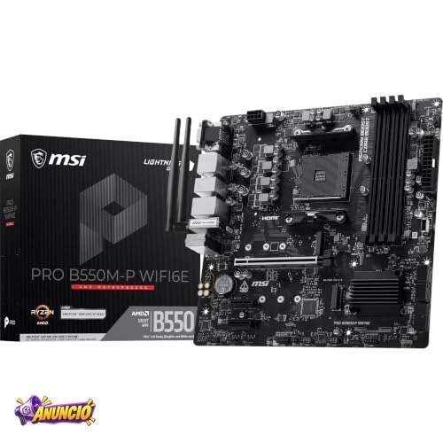 MSI Placa-mãe PRO B550M-P WIFI6E ProSeries
