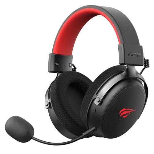 Fone Gamer Havit H2015pro, Sem Fio, 5 Modos - Multiplataform Preto