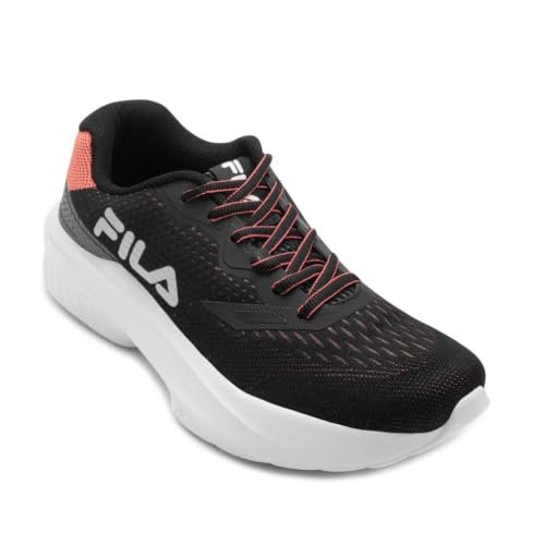 Tenis Fila Impulser Feminino, Black/Porcelain Rose, 38