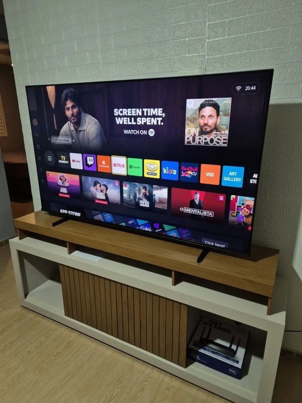 Hisense Smart TV 4K Hi-QLED 65" Polegadas 65QD68SG