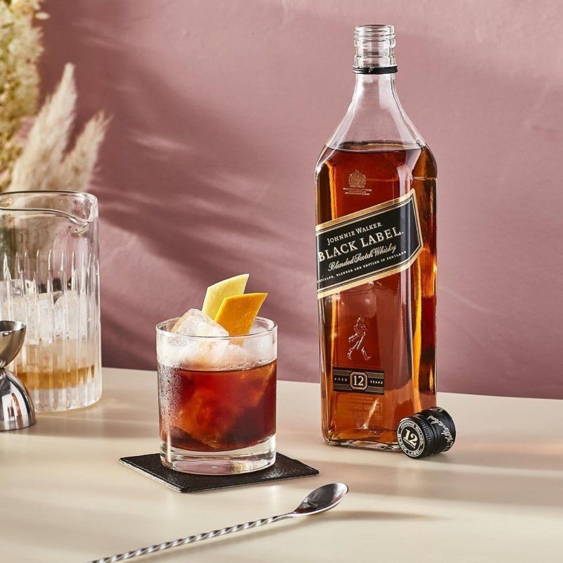 Whisky Johnnie Walker Black Label 12 Anos 1L