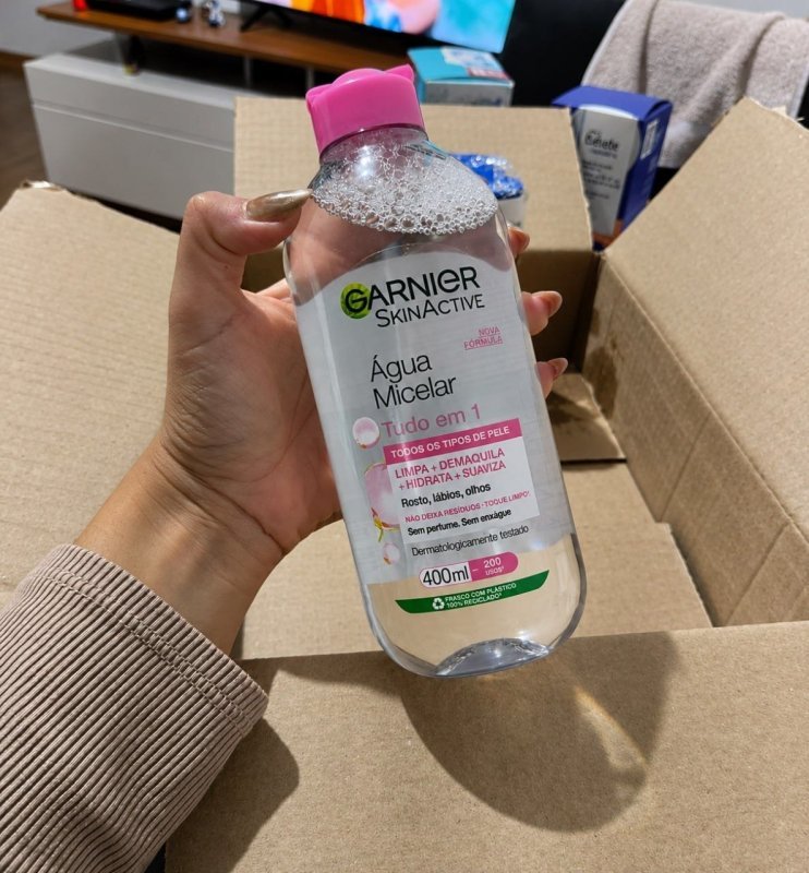 Garnier SkinActive Água Micelar de Limpeza Tudo em 1 400ml