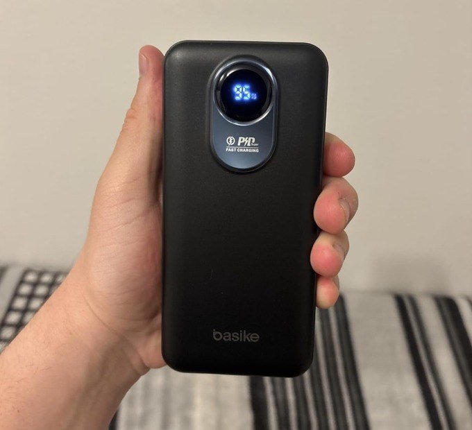 Power Bank Basike 20000mAh USB-C/ Lightning 22.5W + Frete Grátis