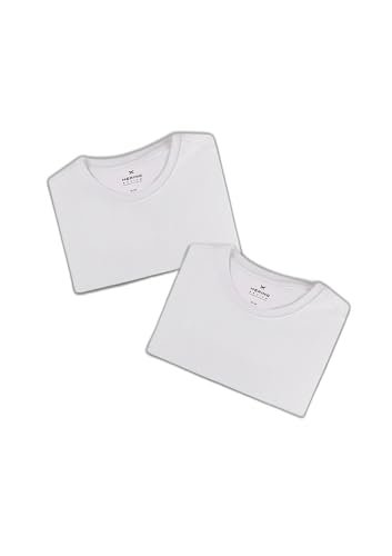 Kit 2 Camisetas Hering Básicas Femininas, Branco, Tamanho G