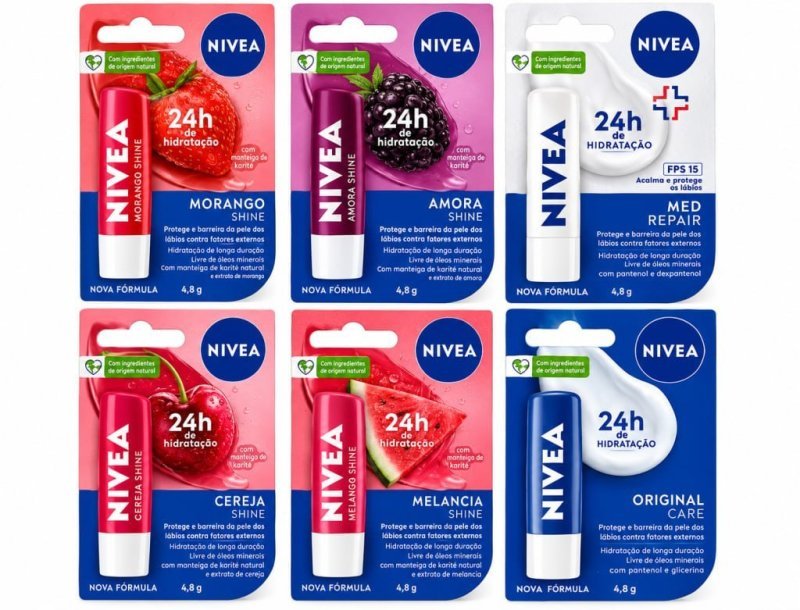 NIVEA Hidratante Labial 4,8g