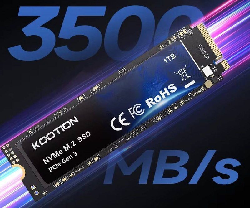 SSD NVME 512GB KOOTION M.2 Gen3