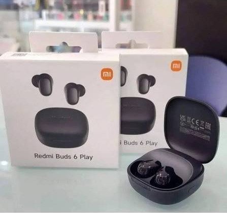 Fone Bluetooth Redmi Buds 6 Play Xiaomi, Preto (XM812PRE)