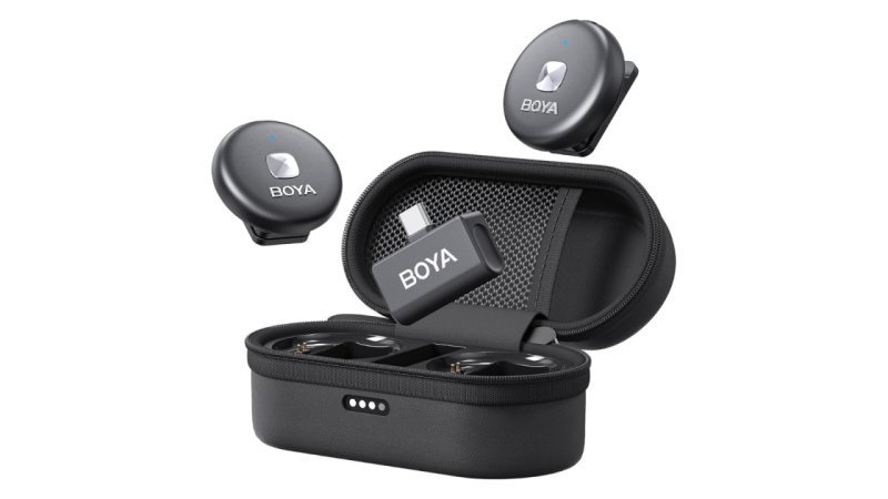 Microfone de lapela BOYA Omic-U Android tipo C