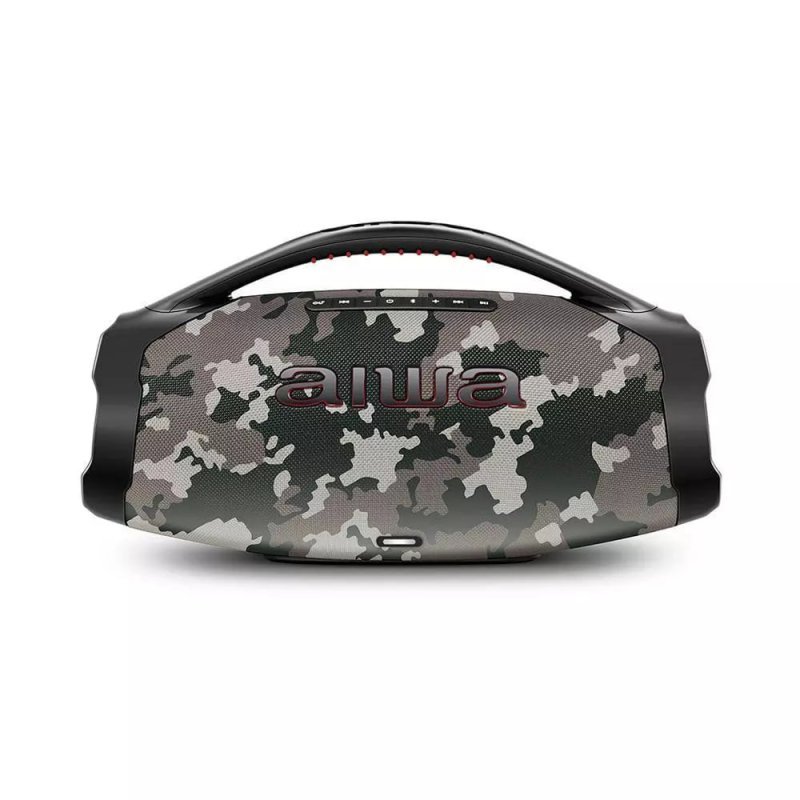 Caixa de Som Bluetooth Aiwa Boombox BBS-01-BG 200W Camuflada