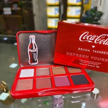 Paleta De Sombras Refresh Bt Coca-cola Bruna Tavares