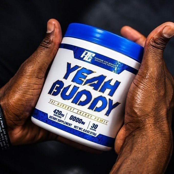 Pré Treino Yeah Buddy Ronnie Coleman 360g Lemon Rush