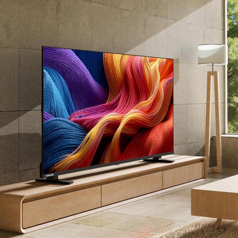 Toshiba Smart TV QLED FHD 43" Polegadas 43V45SS com Processador HG Inteligência Toshiba AI e Áudio Potente multicanal
