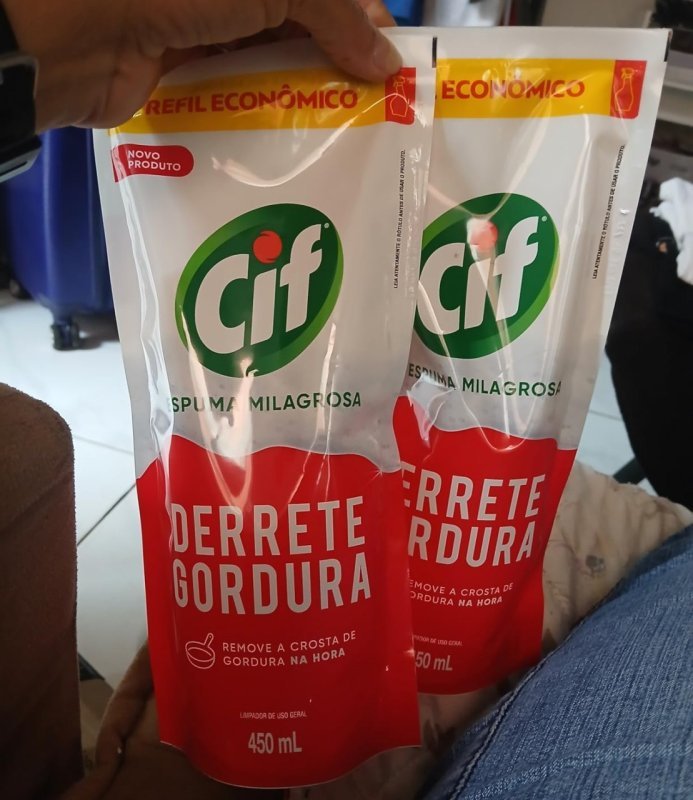 Refil Cif Limpador Especialista Derrete Gordura 450ml