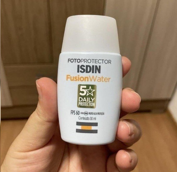 ISDIN Protetor Solar Facial Fusion Water FPS60 30ml