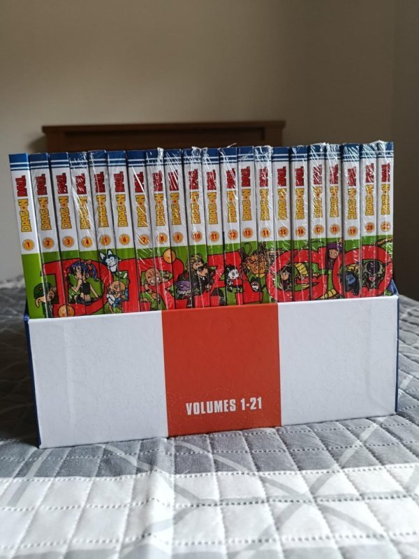 Box Dragon Ball Vols. 1 ao 21 + Frete Grátis