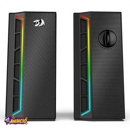 CAIXA DE SOM GAMER CALLIOPE RGB PRETO
