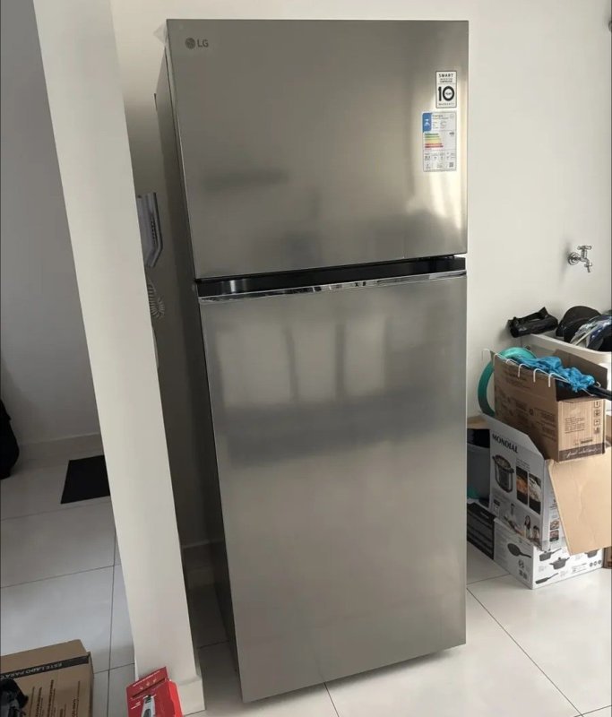 Geladeira LG Frost Free Inverter 395L Duplex 127V