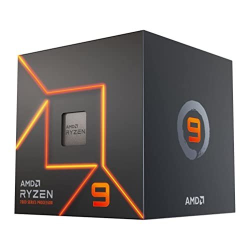 Processador AMD Ryzen 9 7900 Box (AM5/12 Cores/24 Threads/5.4GHz/76 MB Cache/Radeon Graphics Cooler Wraith)