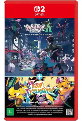 Pokémon Legends Z-A + Mega Dimension na Amazon