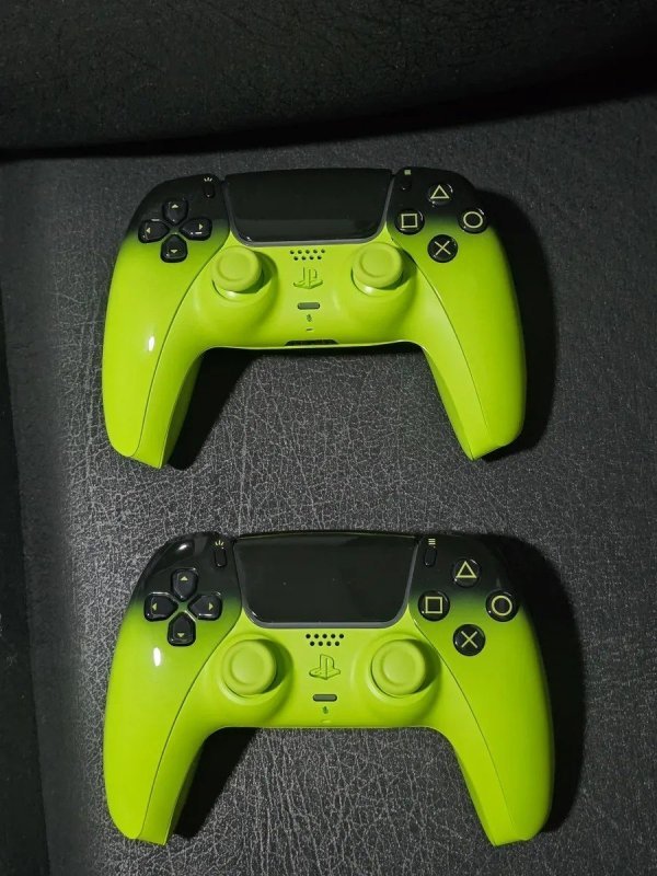 Controle sem fio PlayStation DualSense – Remix Green