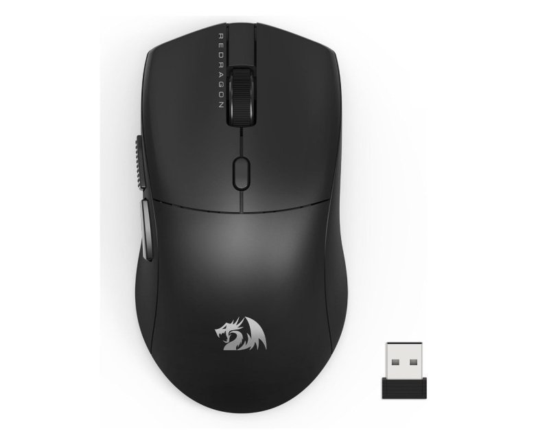 Mouse Gamer Redragon Neva Standard Preto 12000 DPI