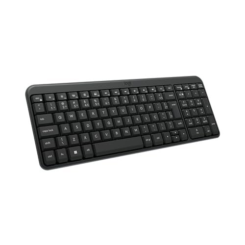 Teclado Sem Fio Logitech K250 Bluetooth com Conectividade Rápida e Fácil