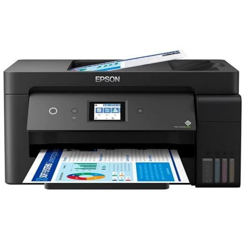 Impressora Multifuncional Epson EcoTank L14150 - Tanque de Tinta Colorida, formato até A3+ Wi-Fi, USB, Bivolt