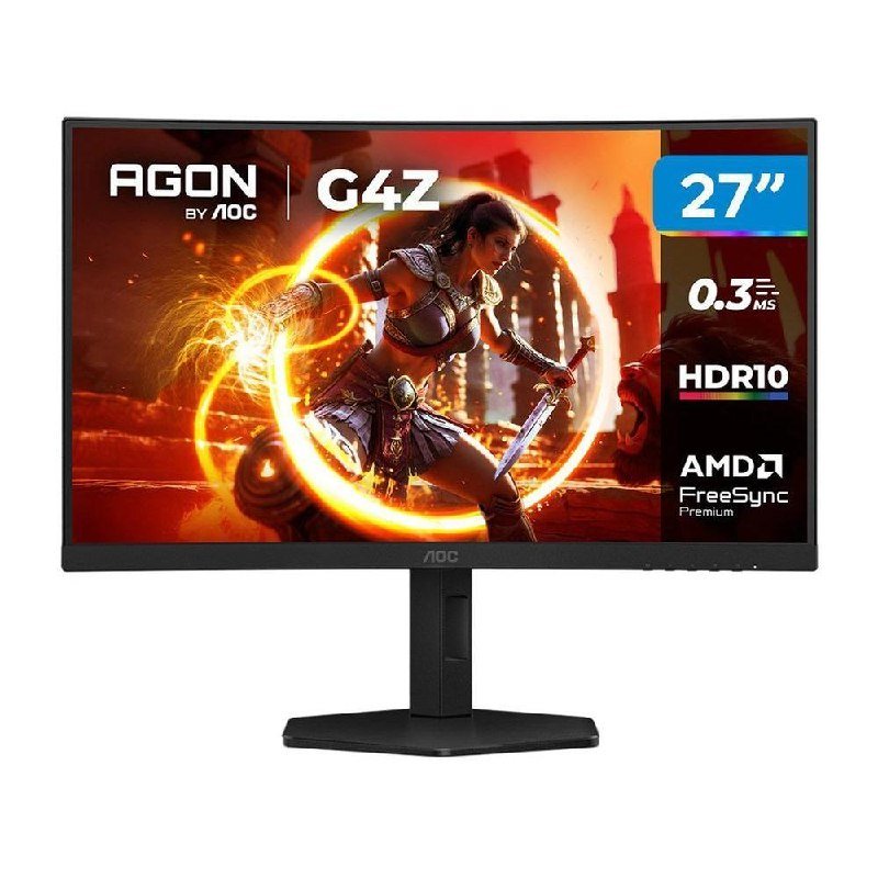 Monitor Gamer Curvo AOC Gaming C27G4Z/P 27" Full HD 300Hz 0,3ms HDMI