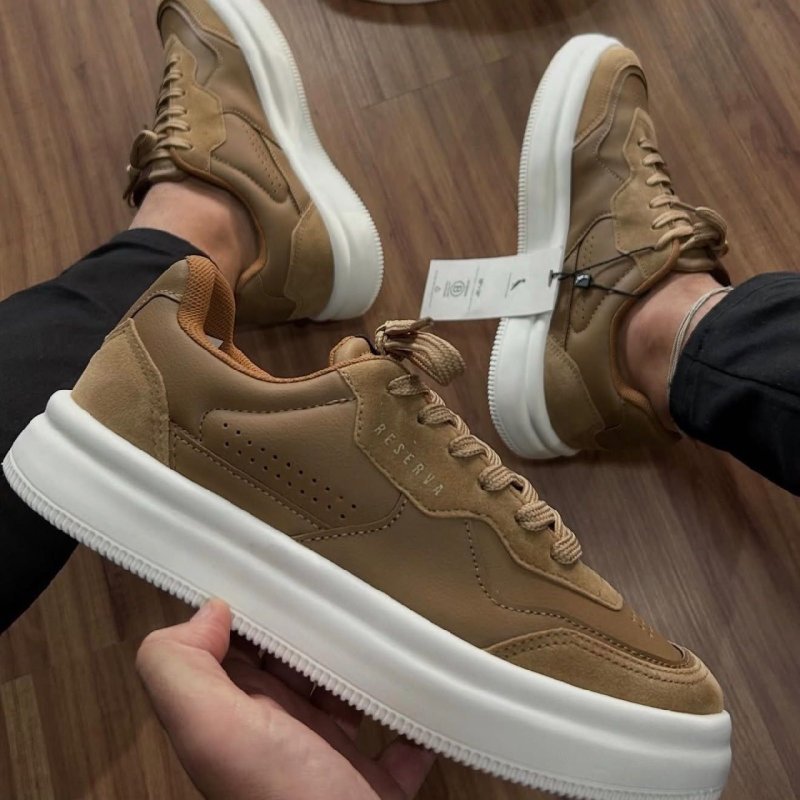 Tênis Reserva Masculino Casual Cano Baixo Antiderrapante