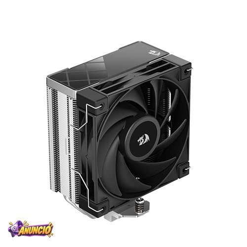 Air Cooler GamerStorm X Redragon AK400 RD Preto 4 Heatpipes Fan 120 mm R-AK400-BKNNMD-AJG