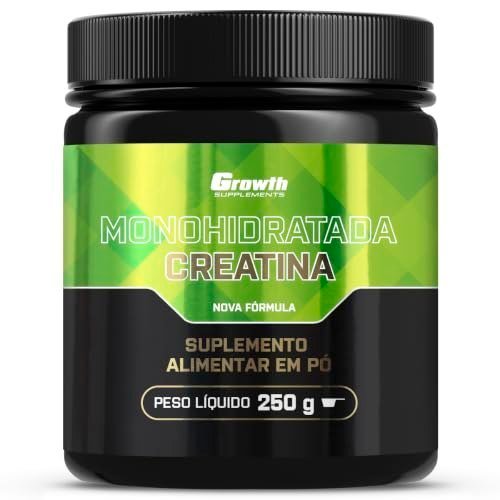 Growth Supplements - Creatina Monohidratada 250g - Sem sabor em pó
