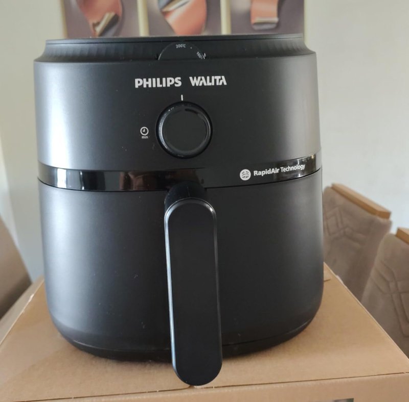 Fritadeira Air Fryer Philips Walita Série 1000 XL 1700W 6,2L 127v