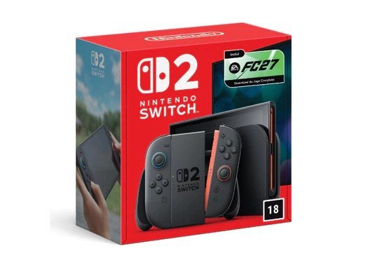 Bundle Nintendo Switch 2 + Ea Sports Fc 27 Nacional Com NF