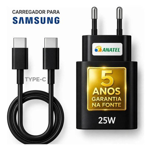 Carregador Super Rápido 25W USB-C