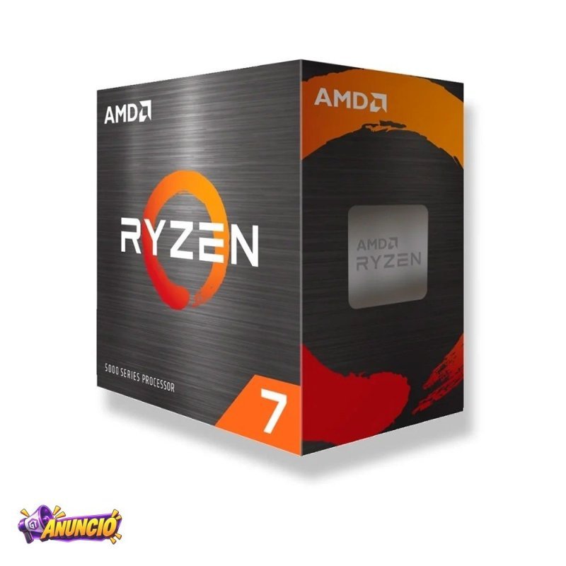 Processador AMD Ryzen 7 5800XT, 3.8 GHz (4.8 GHz Max Turbo), Cache 32 MB, 8 Núcleos, 16 Threads, AM4, Sem Vídeo Integrado - 100-100001582WOF