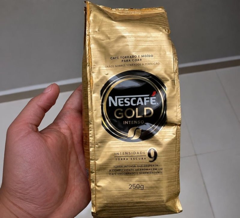 Café Torrado e Moído Nescafé Gold Intenso 250g