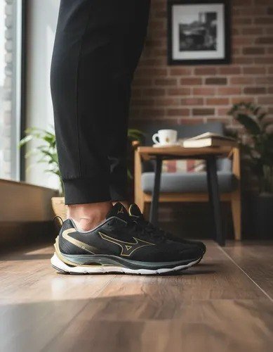 Tênis Mizuno Wave Dynasty Masculino Corrida Caminhada Treino