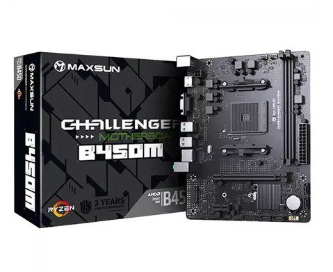 Placa-Mãe MAXSUN B450M MS-Challenger