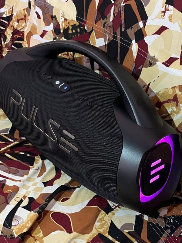 Caixa de Som Bluetooth Pulse X Boombox 220W RMS, Resistente a Água e com Iluminação LED – SP626+